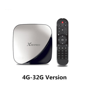 X88 pro Android 9.0 TV Box 4G 64G+1 Year NEO pro French IPTV Subscription 4K HDR Set Top Box USB 3.0 Support 3D Movie Ott TV Box