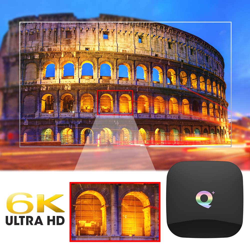 TV Box Android9.0 Q Plus+1 Year NEO Pro IPTV Subscription France Spanish Italia Smart IPTV WiFi Set Top Box 6K Home Media Player