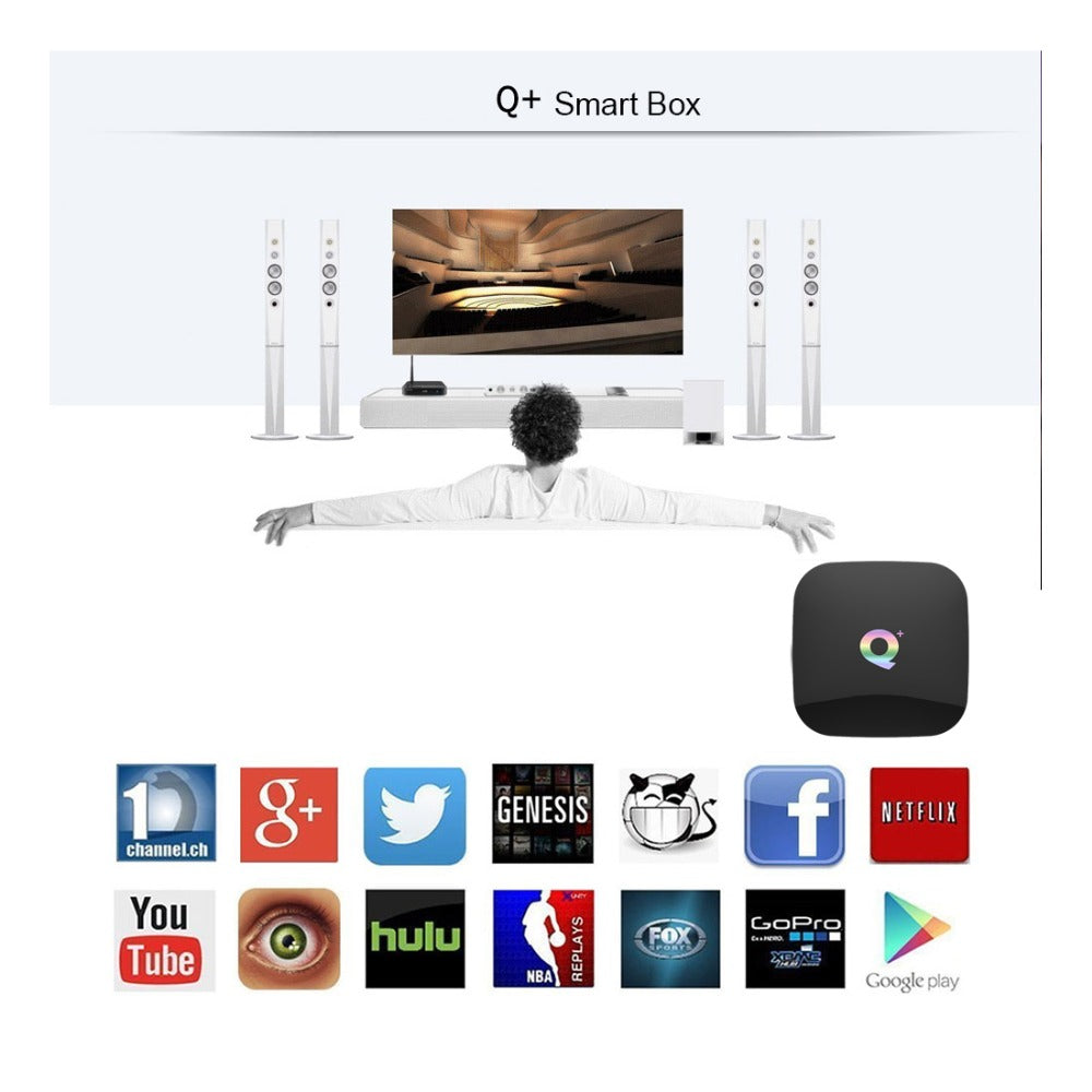 TV Box Android9.0 Q Plus+1 Year NEO Pro IPTV Subscription France Spanish Italia Smart IPTV WiFi Set Top Box 6K Home Media Player