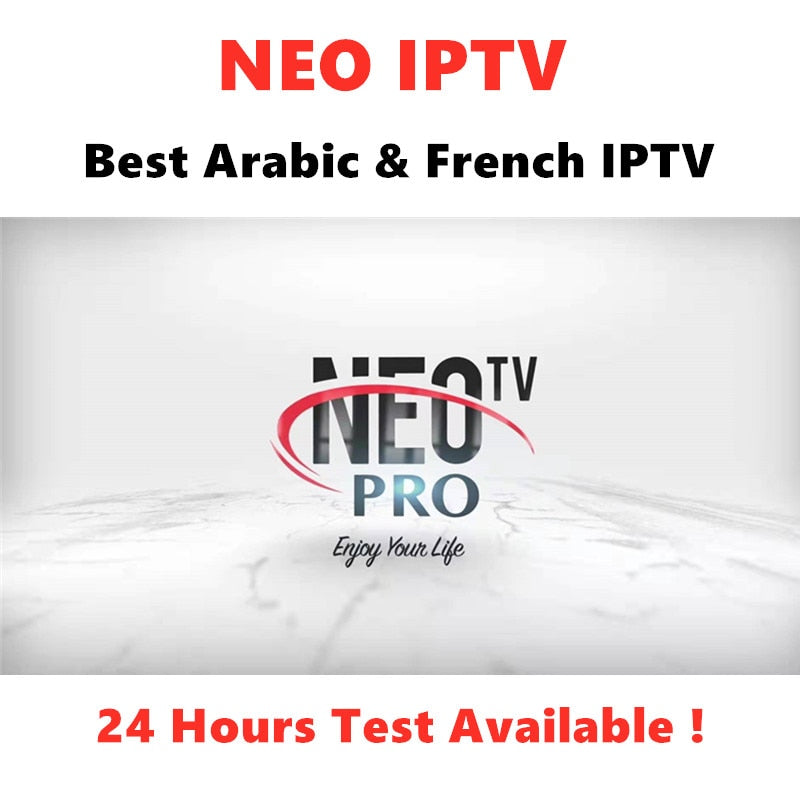 NEO Pro IPTV Subscription Arabic French Europe IPTV Support M3U Andorid MAG Enigma2 Smart tv PC IOS 24 Hours Test