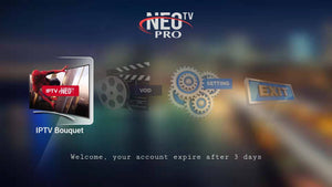 NEO Pro IPTV Subscription Arabic French Europe IPTV Support M3U Andorid MAG Enigma2 Smart tv PC IOS 24 Hours Test