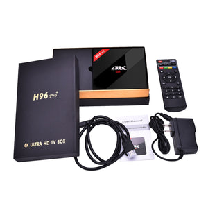 H96 PRO Plus Android 7.1 Set Top Box IPTV Server for Sports Channels TV Box  World Cup  Amlogic S912 WIFI 2.4 Player 4K 60HZ